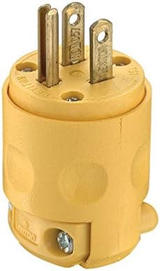 Leviton Grounding Plug 15 Amp 3 Wire NEMA 5-Mfg# 515PV-000 - Sold As 20 Units