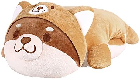 13Arts Shiba Inu Dog Soft Plush Throw Pillow Animal Pillows,USB Hard Warmer Plush Toy for Valentine's Gift, Bed,Sofa Chair