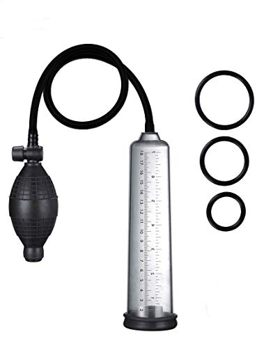 EZpumps Premium 8 inch Bigger Vacuum Pump Increase Size Free 3 Rings, Lube
