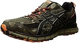 ASICS Men's Gel-Scram 3 Trail Runner, Light Brown/Black/Hot Orange, 10 M US