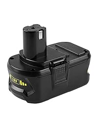 Powilling   Batería de repuesto para Ryobi 18V P102 P103 P105 P107 P108 P109 Ryobi One (2 unidades, 5,0 Ah, 18 V)