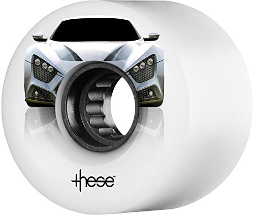 These Wheels Injected Molded Urethane Core 59mm x 40/32 80A ATF 317 Skateboard Wheels