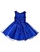 GloryStar Girl's Bubble Skirt Lace Flower Princess Dress