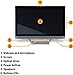 HP All in One Desktop 23.8 Inch Full HD (1920x1080), 6th gen Intel Core i3-6100T processor, 3.2 Ghz, 8GB Ram, 1TB HDD,DVD Burner, WiFi/HDMI/Webcam, Win 10, Included Keyboard and Mouse