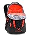 Under Armour Storm Recruit Backpack, Black/Bolt Orange, One Size