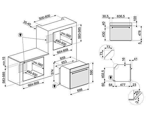 1 Smeg+SFU7302TVX+Aesthetic+Multi+Function+Convection