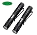 HATORI LED Mini Flashlight, Bright Small Handheld Pocket Flashlights Tactical High Lumens Pen Light for Camping, Outdoor, Emergency, 2 Pack(3.55Inch)