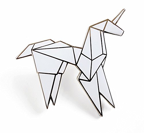 Pinsanity Origami Unicorn Lapel Pin