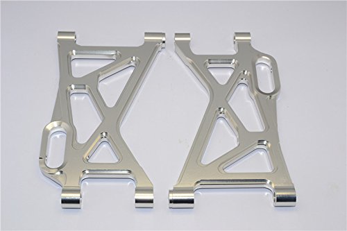 HPI Baja 5B RTR, 5B SS, 5T Upgrade Parts Aluminum Rear Lower Arm - 1Pr Silver