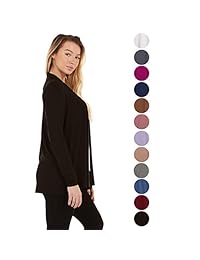 Cardigan Sweaters for Women -Junior Plus Size Open Front Cardigans for Women