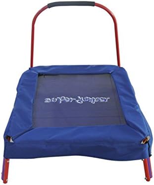 Transasia Sports Rectangle Junior Square Trampoline with Galvanized Steel Tube and Polyester Pad 37" W x 38" D