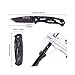 KingCamp Tactical Survival Multifunction Stainless Steel Folding Knife Liner Lock, Hollowing-Out Handle & Belt Clip for Outdoor Camping, Emergency