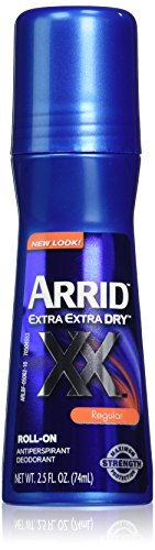 Arrid XX Roll On Antiperspirant Deodorant, Regular, 2.5 Oz (Pack of 6)