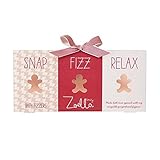 Zoella Beauty Gingerbread Man Fizzing Bath Bombs