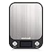 oneisall Food Scale, Multifunction Digital Kitchen Scale High Accuracy Electronic Food Weight with Large LCD Display, Stainless Steel Platform, Ultra Slim, Max. 11lb/5kg