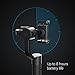 YI Phone Gimbal 3-Axis Handheld Stabilizer with APP Control, Smart Track, 360 Degree Pan for iPhone, Android Smartphones - Black