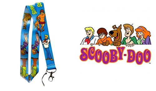 Scooby Doo Cartoon 19" Blue Lanyard ID Badge Holder/Key Chain from Outlander Gear