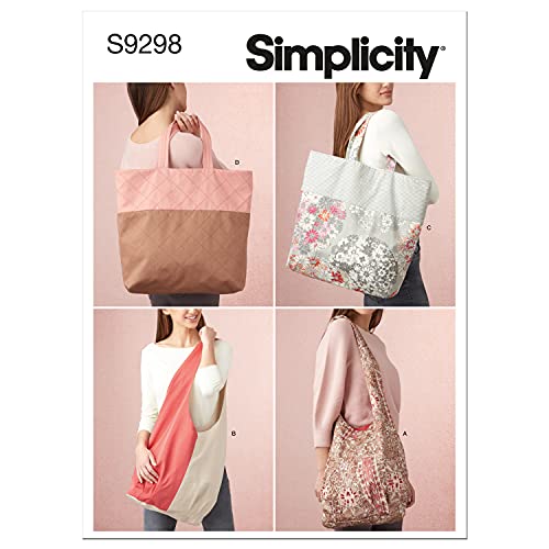 Market and Grocery Tote Bag Sewing Pattern Kit, Code 9298 Only
