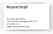 Buttonsmith Custom Basic Black Premium Printed Business Cards - 3.5