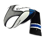NEW TaylorMade Universal SLDR/JetSpeed White/Blue/Black Fairway Headcover