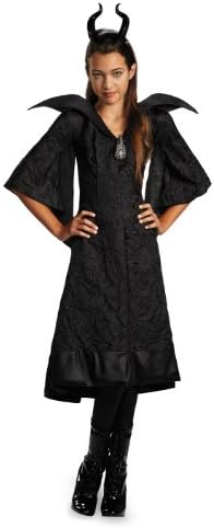 Maleficent Christening Black Gown Classic Costume for Girls