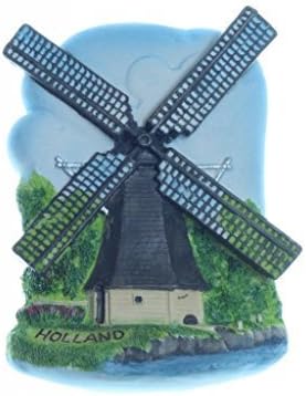 Holland Windmills Dutch Netherlands Europe TOY Fridge Magnet