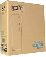 CiT S506 Slim Desktop Case M-ATX Horizontal Vertical USB 3.0 Fan Black view 16