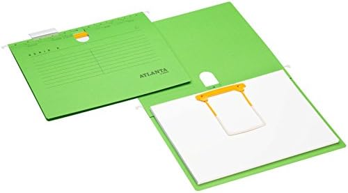 Jalema 2655834500 E Series Hängeschnell A4 Report File with Clip Pack of 25 Green