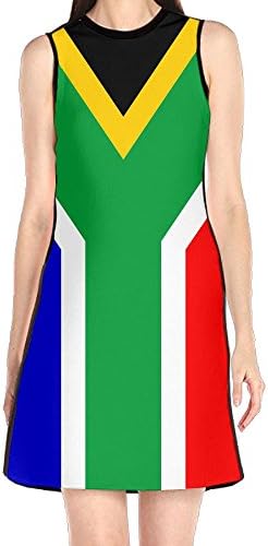 Dress, South African Flag Royal Lush Dress for Womens