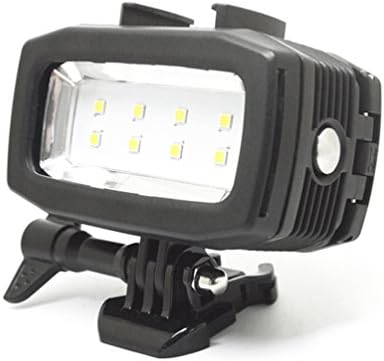 Underwater Light for GoPro Hero 6/5s/5/4s/4/3+/3, 30m Waterproof Diving Camera Light with LEDs of High Brightness 600LM Rechargeable