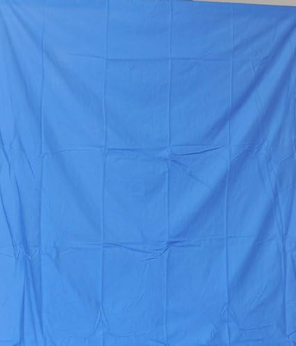 ePhoto 10' x 12' Chroma Key Chromakey Blue Muslin Backdrop Seamless Background 1012BLUE