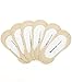Ndoobiy 6 Pairs Women’s No Show Socks Nonslip Invisible Socks Low Cut Liner Summer Socks for Flats High Heels Skin Color