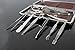 Ohuhu [12 in 1] Stainless Steel Personal Manicure Set & Pedicure Set, Travel & Grooming Kit with Free Delicate Case