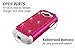 STARSHOP Galaxy Grand Prime Case, Galaxy Grand Prime G5308 Case, Slim Dual Layer Armor Phone Case Cover with Spot Diamond White/Pink