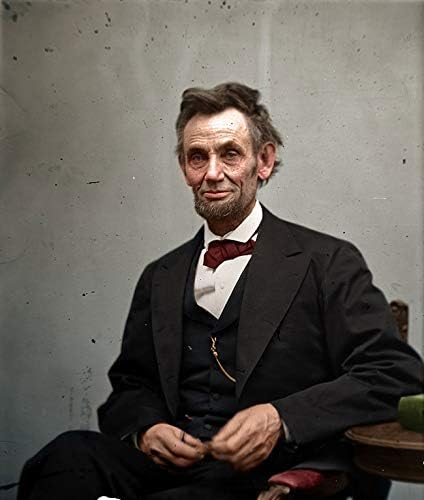 Photographs - President Abraham Abe Lincoln Color Photo Art Photos Artwork 8x10