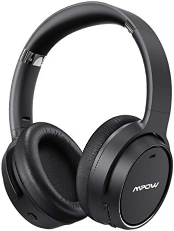 قیمت و خرید هدفون لغو نویز هیبریدی Mpow H19 ، [به روزرسانی شده] هدفون بی  سیم بلوتوث 5.0 از طریق گوش با 30H زمان پخش ، Deep Bass ، میکروفون CVC 6.0 ،