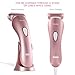 Frcolor Women Electric Shaver, Ladies Electric Razors Body Hair Removal Epilator Cordless Waterproof Bikini Trimmer, Wet or Dry Shaver