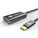 USB C to HDMI Adapter (4K@60Hz), Warrky Certified [24K Gold-Plated, High Speed] Braided Type C to HDMI Adapter Thunderbolt 3 Compatible with MacBook Pro, Galaxy S10/S9/S8, XPS 15/13 and More -Gray primary