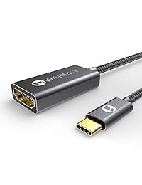 WARRKY-High Speed 4K 60Hz USB-C to HDMI Adapter adaptador y tarjeta de red