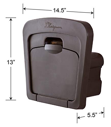 Liberty Basics 501 Garden Hose Hanger w/Storage Compartment - Thumbnail 2