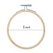 Caydo 6 Pieces 6 inch Round Wooden Embroidery Hoops Bulk Wholesale Adjustable Bamboo Circle Cross Stitch Hoop Ring