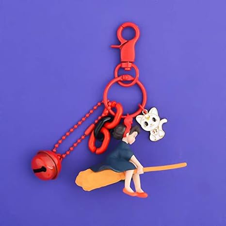 Amazon Co Jp キーホルダーデコレーションペンダント アニメキーホルダーキャラクター模型玩具は キーチェーンの女子の好きなキーリングフィギュア Color 2 ホーム キッチン