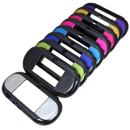 OSTENT Colorful Aluminum Metal Skin Protective Cover Case for Sony PS Vita PSV PCH-2000 - Color Gold