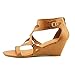 XOXO Sees Women Open Toe Synthetic Wedge Sandal