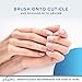 Elon Cuticle Oil for Nails w/Almond Oil Extract - Jojoba & Vitamin E - Softening & Hydrating Cuticles & Nails – Dermatologist Recommended – Bottle Size 0.5 oz