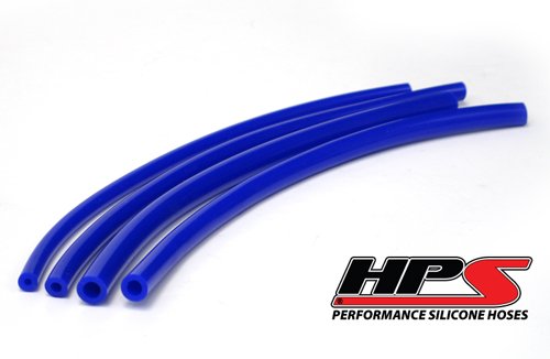 HPS (HTSVH35-BLUE) 3.5mm x 1' Silicone Vacuum Hose