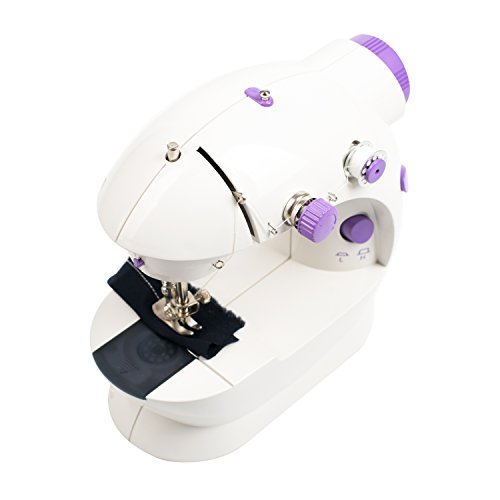 Portable Sewing Machine, Amado Professional Handheld Sewing Machine with Adjustable 2-Speed Double Thread
