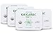 Simply Natural Organic Breath Mints, Peppermint, Powerful Fresh Breath Natural Candy, 3 SIMPLE INGREDIENTS, USDA Certified Organic, 50-Piece Tins, (Pack of 4) 200 Pieces