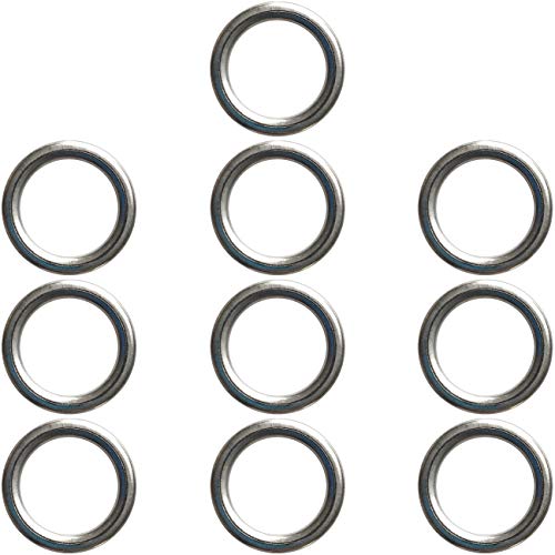 Prime Ave OEM Oil Drain Plug Washer Gaskets For Selected Audi Porsche VW Part#: N 013 815 7 (Pack of 10) - Thumbnail 3