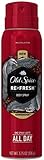 Old Spice Refresh Body Spray, Hawkridge 3.75 oz